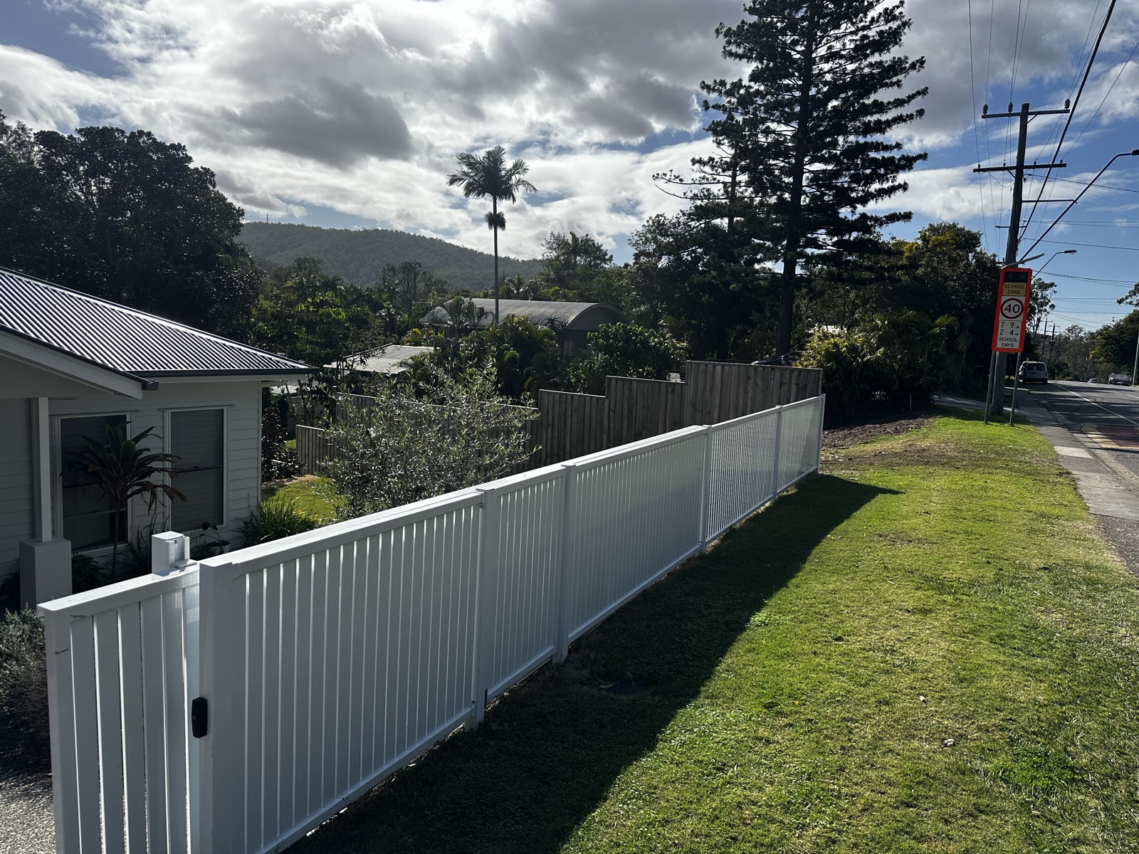 Original front fence street view